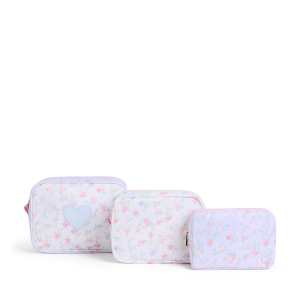 STATE x LoveShackFancy Travel Pouch Set of Three